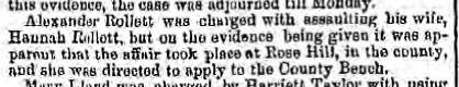 1875 – assault on wife – Derby Mercury 25 August 1875, p2 col1