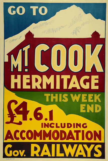 New Zealand Railway poster c. 1930-39